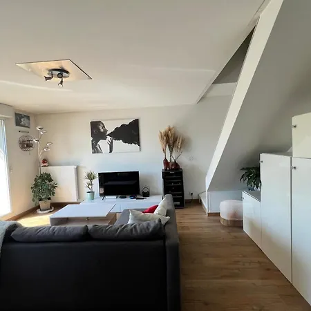 Apartment 244 - En Duplex Contemporain Et Confortable Proche